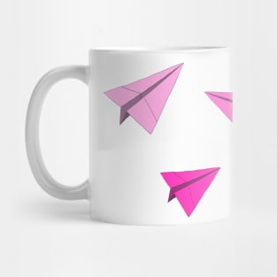 Paper Planes Sticker Pack Pink Mug